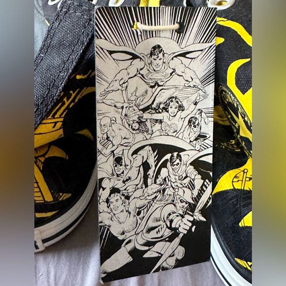 Converse x DC Batman High Tops NWT - Picture 4 of 8